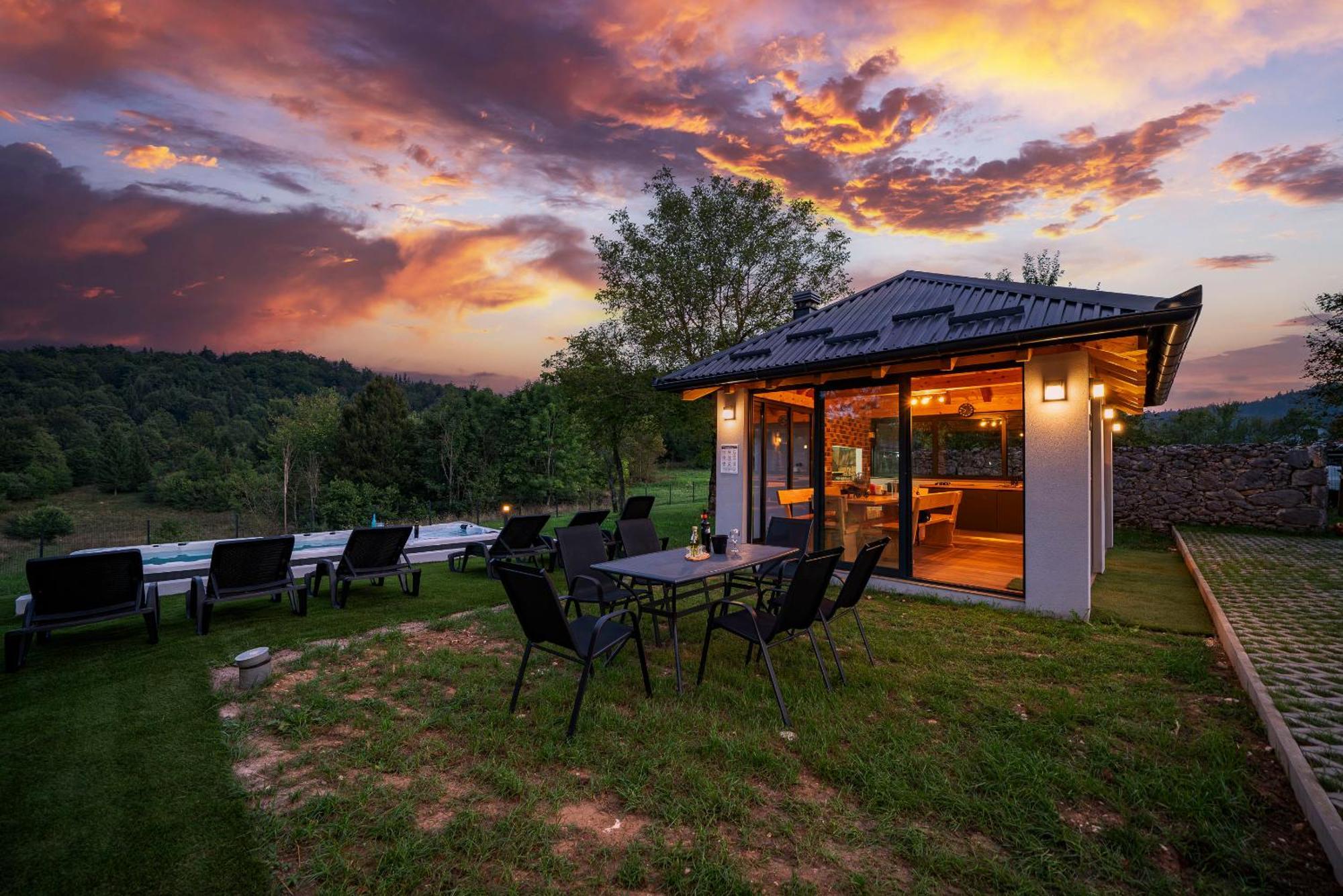 Вилла Plitvice House Angelina Saborsko Экстерьер фото