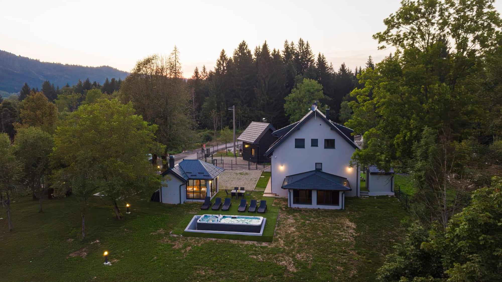 Вилла Plitvice House Angelina Saborsko Экстерьер фото