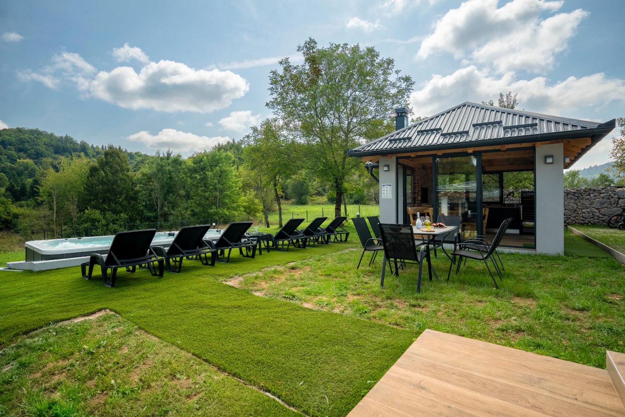 Вилла Plitvice House Angelina Saborsko Экстерьер фото