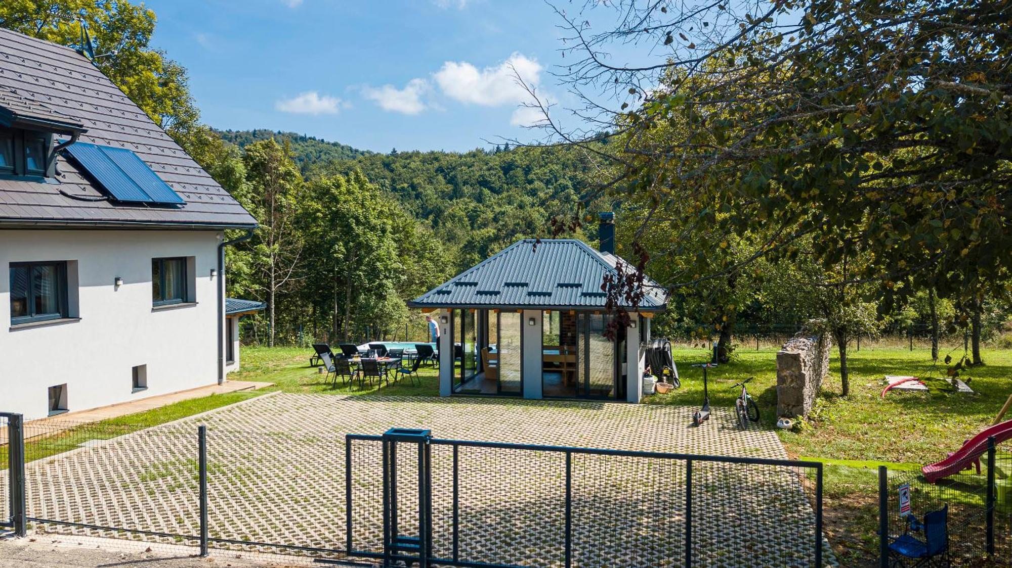 Вилла Plitvice House Angelina Saborsko Экстерьер фото