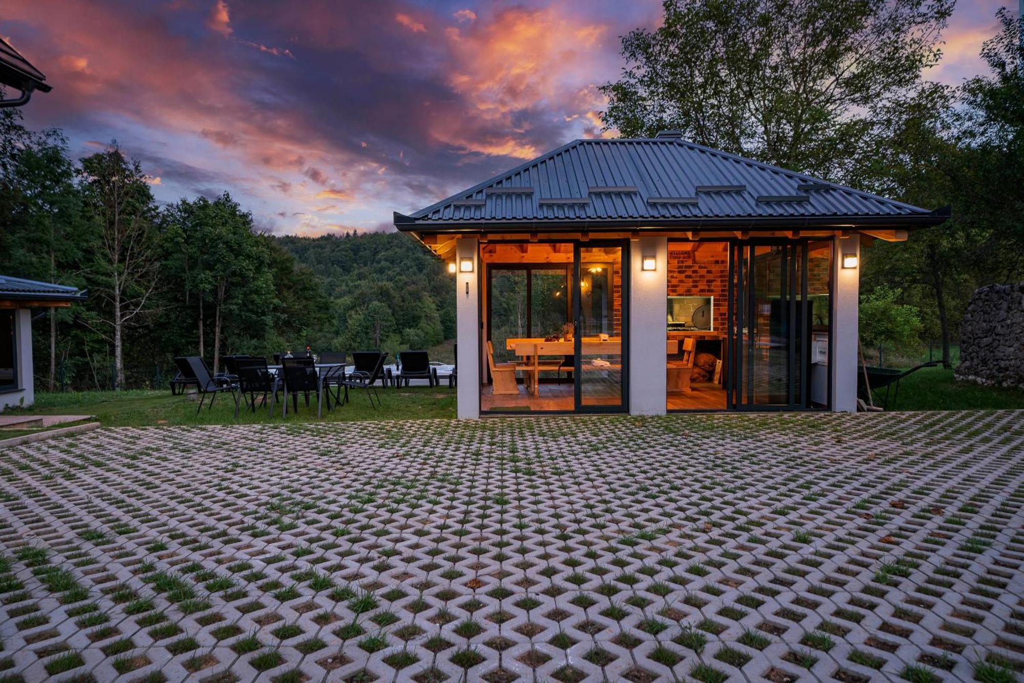 Вилла Plitvice House Angelina Saborsko Экстерьер фото